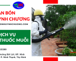 Huỳnh Chương - Cung cấp dịch vụ phun thuốc muỗi hiệu quả tại Tây Ninh