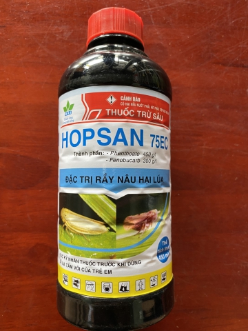 HOPSAN 75EC THUỐC TRỪ SÂU PHỔ TÁC DỤNG RỘNG 