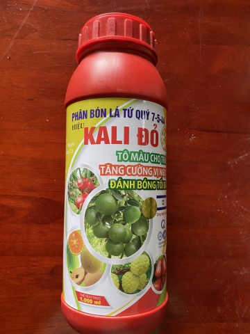 KALI ĐỎ 7-5-44 TÔ MÀU ĐẸP TRÁI