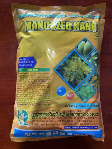 MANCOZEB NANO BỔ SUNG VI LƯỢNG NGĂN NGỪA NẤM BỆNH