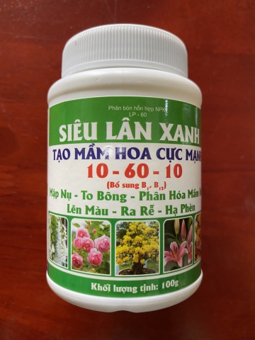 SIÊU LÂN XANH TẠO MẦM HOA CỰC MẠNH