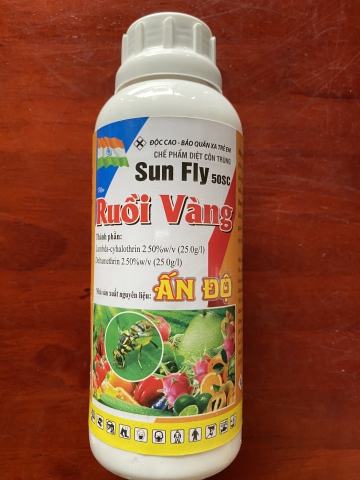 SUN FLY 50SC CHẾ PHẨM SINH HỌC DIỆT CÔN TRÙNG, RUỒI VÀNG...