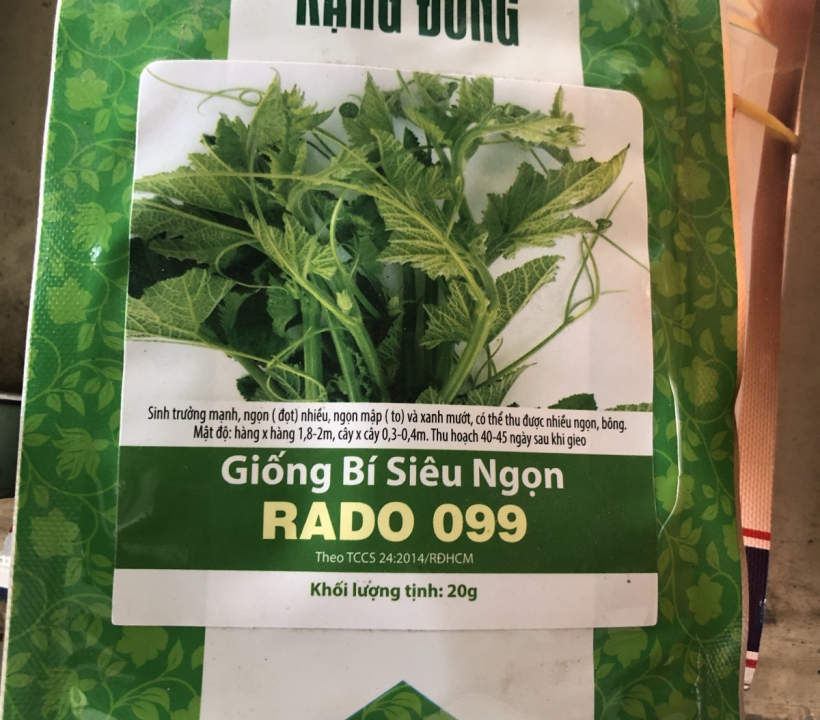 GIỐNG BÍ SIÊU NGỌN