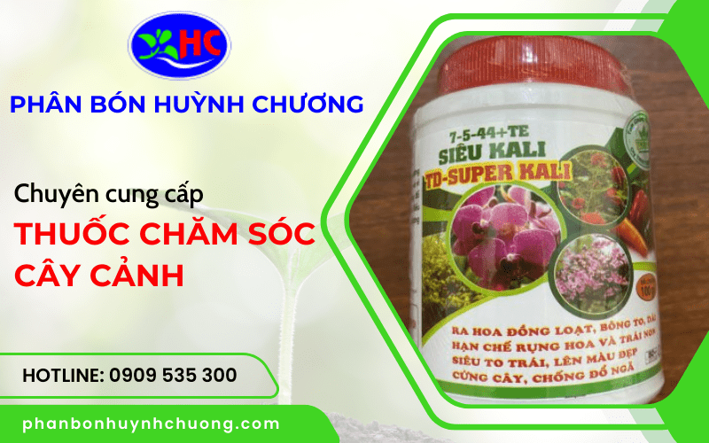 thuốc chăm sóc cây cảnh